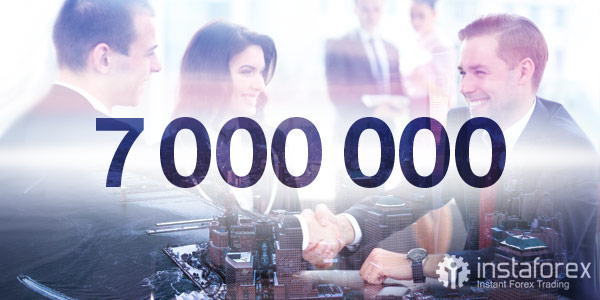 7,000,000 thương nhân trên toàn thế giới chọn InstaForex